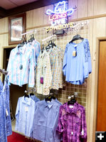 Ladies Western Shirts. Photo by Dawn Ballou, Pinedale Online.