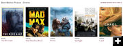 Best Motion Picture contenders. Photo by Pinedale Online.