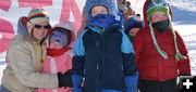 Hardy Local Kids Brave the Cold. Photo by Terry Allen.