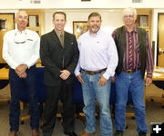 Sheriff selection. Photo by Dawn Ballou, Pinedale Online.