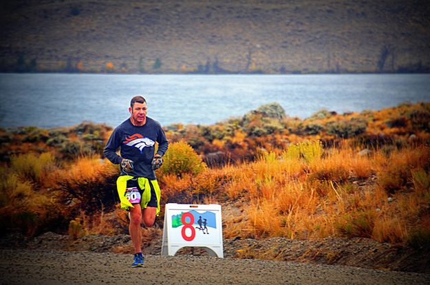 Clay Kainer at the Lake. Photo by Terry Allen.