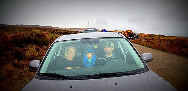 Waiting on the 10K. Photo by Terry Allen.