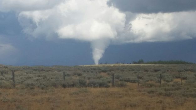 Funnel cloud. Photo by Randy Foster.