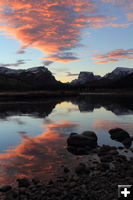 Green River Lakes sunrise. Photo by Fred Pflughoft.
