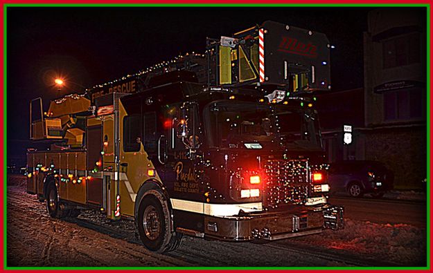 Pinedale Volunteer Fire. Photo by Terry Allen.