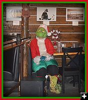 Carmen the Grinch. Photo by Terry Allen.