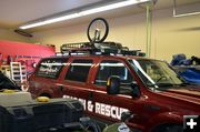 Search and Rescue Truck. Photo by Terry Allen.