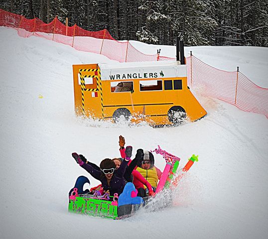 Twisted Sisters and Wranglers. Photo by Terry Allen.