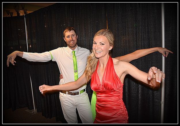 Kelsea Photo Bombs Back Stage. Photo by Terry Allen.