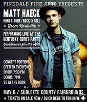 Matt Haeck concert. Photo by Pinedale Fine Arts Council.