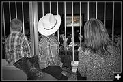 Mom and Sons Watch Derby. Photo by Terry Allen.