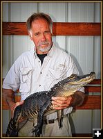 Danny has 45 Crocodiles and 90 Snakes. Photo by Terry Allen.