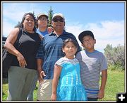 The Pozos Family. Photo by Terry Allen.