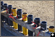 Mortars and Fuses. Photo by Terry Allen.