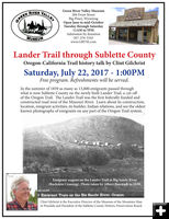 Lander Trail Talk. Photo by Green River Valley Museum.