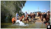 Watering the Horses. Photo by Terry Allen.