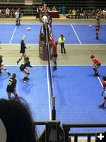 Big Piney at State Volleyball. Photo by Ranae Pape.