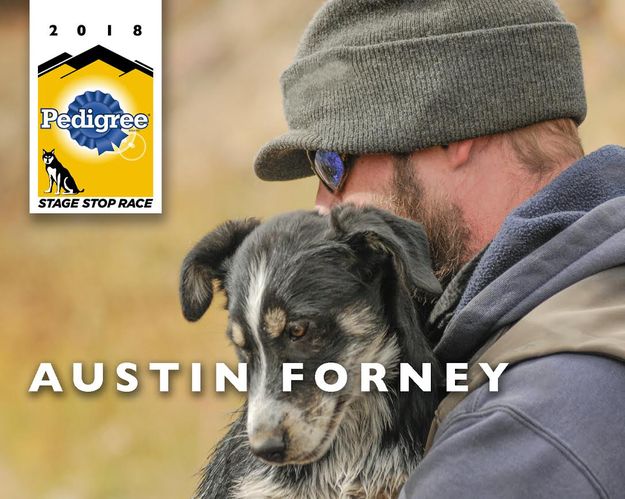 #4 Austin Forney. Photo by International Pedigree Stage Stop Sled Dog Race.