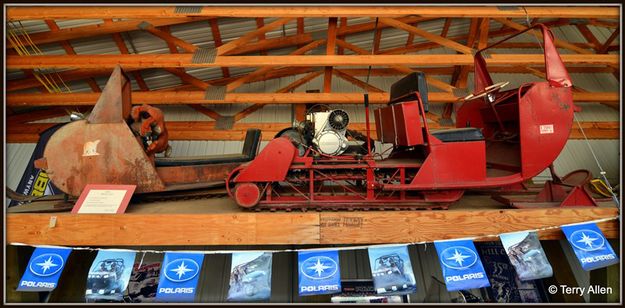 Bucky's Sled Museum. Photo by Terry Allen.