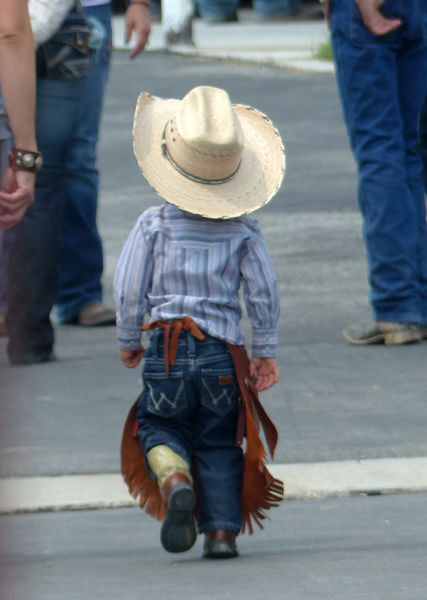 Little Cowboy. Photo by Dawn Ballou, Pinedale Online.