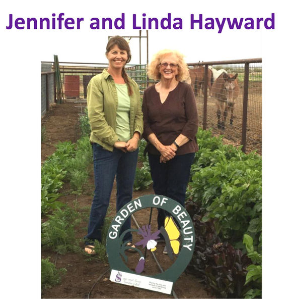 Jennifer & Linda Hayward. Photo by Sage & Snow Garden Club.