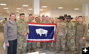 Wyoming soldiers in Poland. Photo by Senator Barrasso's office.