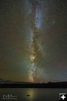 Swan Lake and Milky Way. Photo by Dave Bell.