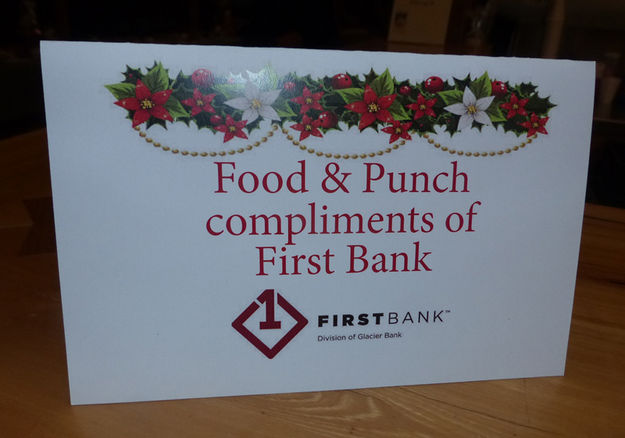 First Bank sponsor. Photo by Dawn Ballou, Pinedale Online.