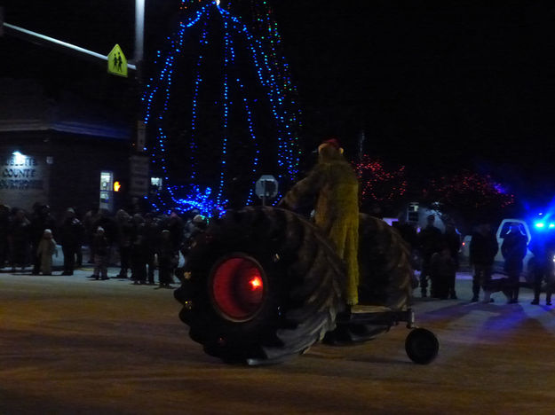 Grinch's ride. Photo by Dawn Ballou, Pinedale Online.