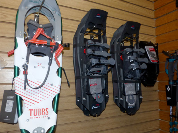 Snowshoes. Photo by Dawn Ballou, Pinedale Online.