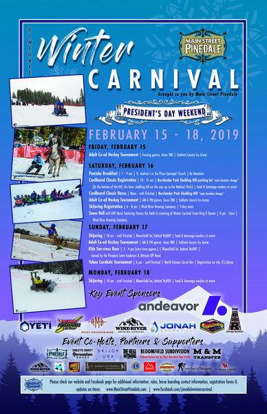 Pinedale Winter Carnival 2019. Photo by Main Street Pinedale.