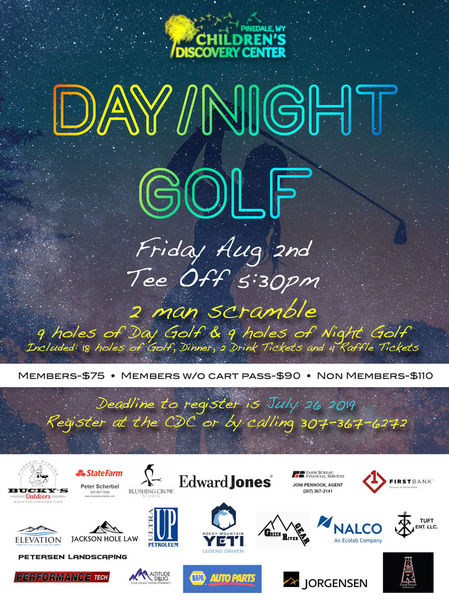 2019 Day-Night Golf. Photo by Children's Discovery Center.