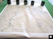Loop map. Photo by Dawn Ballou, Pinedale Online.