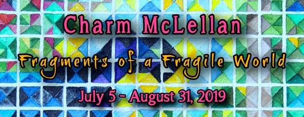 Art Show July and August 2019. Photo by Charmian McLellan.