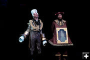 Lumiere and Cogsworth. Photo by Arnold Brokling.