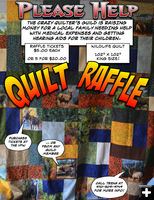 Quilt Raffle Fundraiser. Photo by .
