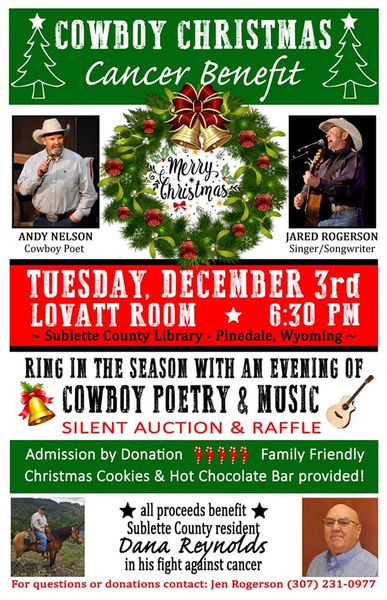 Cowboy Christmas Cancer Benefit. Photo by .