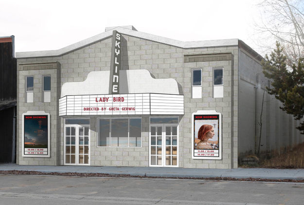 Artist Rendering of restoration. Photo by Skyline Theatre Project.