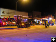 Parade of Lights. Photo by Dawn Ballou, Pinedale Online.