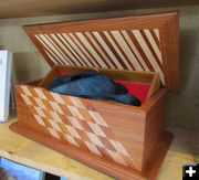 Handmade Jewelry Box. Photo by Dawn Ballou, Pinedale Online.