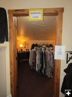 Bargain Room. Photo by Dawn Ballou, Pinedale Online.