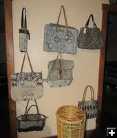 Hand Bags. Photo by Dawn Ballou, Pinedale Online.
