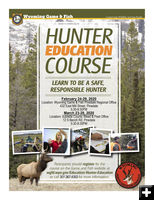 Hunter Education Classes offered. Photo by Wyoming Game & Fish.