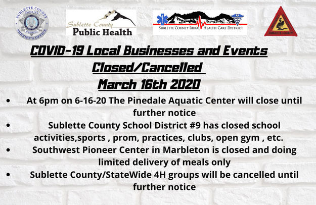 Sublette Co updates. Photo by .