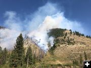 Shoal Creek Fire. Photo by Bridger-Teton National Forest.