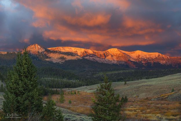 Triple Peak sunrise. Photo by Dave Bell.