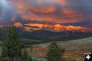 Triple Peak sunrise. Photo by Dave Bell.