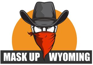 Mask Up Wyoming. Photo by Sublette COVID-19 Response Group.