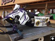 2020 Lions Club Snowmobile Raffle. Photo by Pinedale Lions Club.