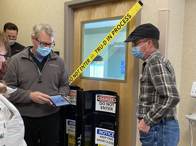 Training. Photo by Sublette County Rural Health Care District.